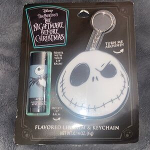The Nightmare before christmas lip balm keychain